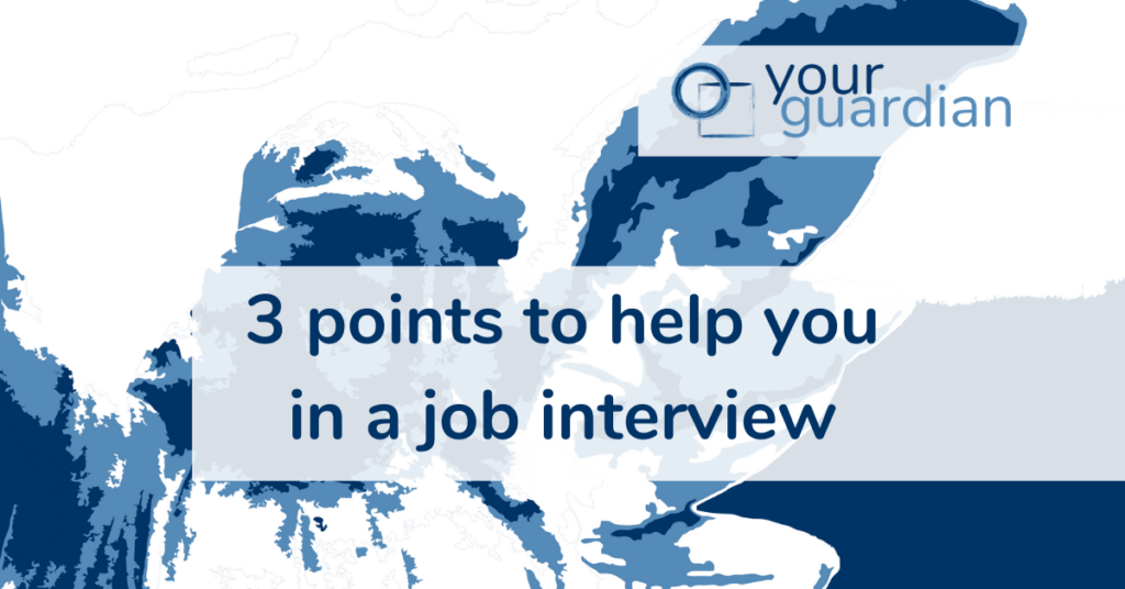 3 points to help in a job interview